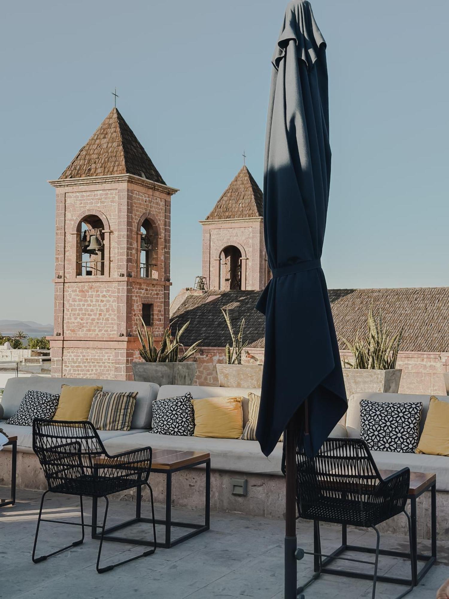 Hotel Catedral La Paz Zewnętrze zdjęcie The hotel's rooftop