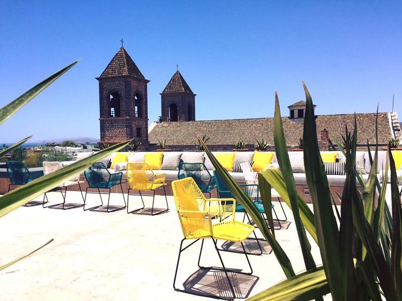 Hotel Catedral La Paz Zewnętrze zdjęcie Rooftop of the hotel
